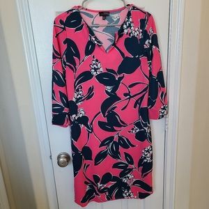 The Limited Pink Floral Dress M